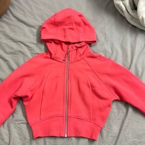 Lululemon scuba cropped zip up